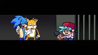 FNF Zanta but it's sung by Sonic, Tails, and Boyfriend