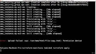 88. Learn Provisioner's failure behavior using onfailure=continue