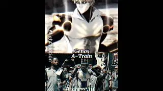 Genos Vs A-Train #theboys #onepunchman