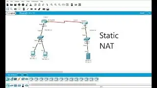 Static  NAT Configuration in in Cisco Packet Tracer 2019