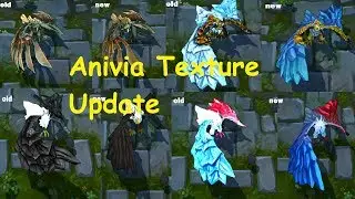 Anivia Texture Update, Visual Upgrade, Rework, Remake, Team Spirit, Bird of Prey, Noxus Hunter