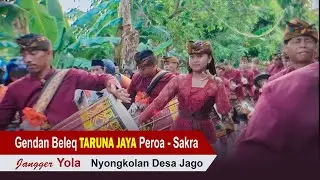 Gendang Beleq Taruna Jaya Peroa - Sakra Featuring Jangger Yola | Nyongkolan Pengantin Jago