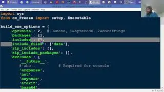 Python .PY to .EXE with cx_Freeze