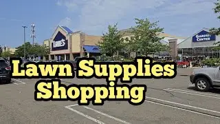 Shopping For Lawn Care Supplies. 4th Of July Sales| Lowe's/Home Depot Vlog