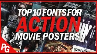 Top 10 Fonts Used in Action Movie Posters