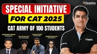 CAT 2025 Mentorship Batch | 10+ IIM BLACKI Students to Mentor You | Best CAT Online Coaching