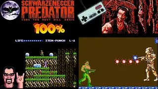 Predator прохождение 100% (all 1-30lvl) | Игра (Dendy, Nes, Famicom, 8 bit) Стрим rus