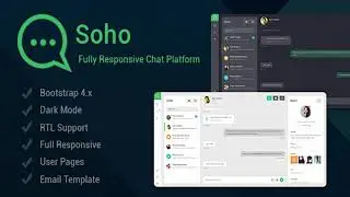 Soho - Chat and Discussion Platform | Themeforest Website Templates and Themes