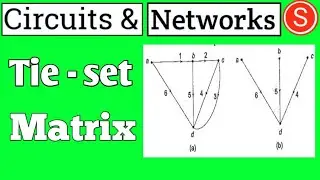 Tie set matrix | Circuits and Networks