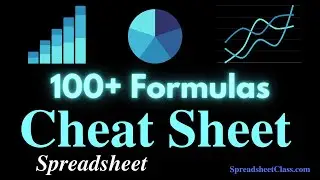 The ultimate cheat sheet for Google Sheets (Formulas, charts, shortcuts, and more)