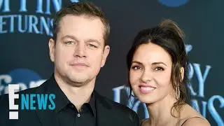 Matt Damon's Eldest Daughter Recovers From COVID-19 | E! News