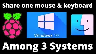 Share one keyboard & mouse among Windows 10 & Raspberry Pi