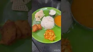 #shorts #ytshorts Sambar Sadam/Lunch Recipes/Easy&Tasty Lunch/Yam Fry/Carrot Poriyal #lunch #food