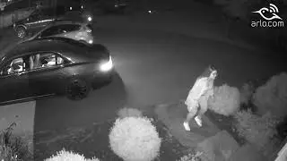 Girl Farts in Front of a Security Camera