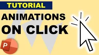 Clickable Animations in PowerPoint | 1 Minute Tutorial