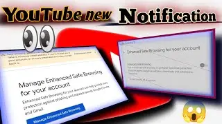 Youtube studio new apdate||yt new notification