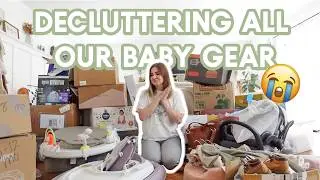 Decluttering EVERYTHING I Bought for my Babies | Baby Gear Purge