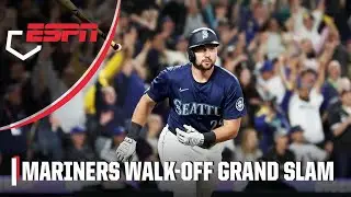 CAL RALEIGH GRAND SLAM COMPLETES MASSIVE MARINERS COMEBACK 🔥 | MLB on ESPN