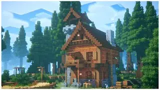 Minecraft: Medieval Tower House Tutorial!