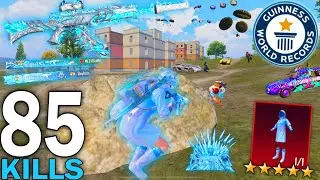 OMG!😍 NEW BEST LOOT GAMEPLAY with GLACIER SET 🔥 Pubg Mobile