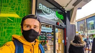 Inside The NEW Amazon Fresh Shop in London