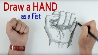 How to Draw a Hand: PART 3 Fist