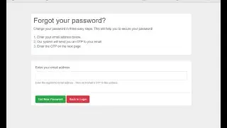 How to Reset Password using JSP and Servlet with MySQL | Forgot Password in JAVA