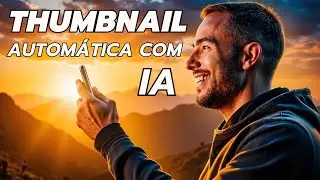 COMO FAZER THUMBNAILS EM 30 SEGUNDOS! AI DE GRAÇA SUPER RÁPIDA