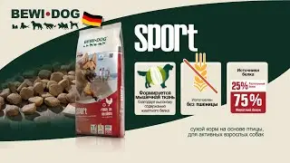 Bewi Dog Sport – немецкий сухой корм для активных собак