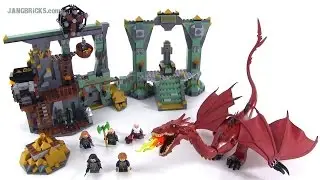 LEGO Hobbit Smaug & The Lonely Mountain review! 79018