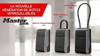 Master Lock Next Generation lock Boxes (French Canadian)