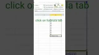 How to show formula in Ms Excel