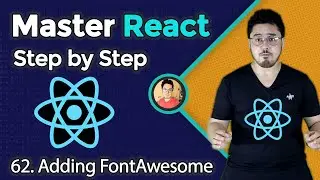 Adding font awesome icons to iNotebook | Complete React Course in Hindi #62