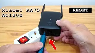 Xiaomi RA75 Wi-Fi repeater dual band • Factory reset and app unpairing