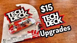 Turn A TECHDECK Into A PRO Fingerboard For $15