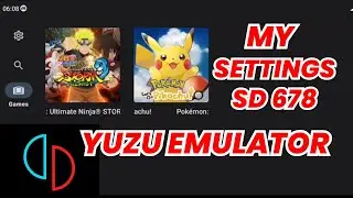 Yuzu Emulator Android I My Settings for Low End | SD 678