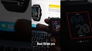 boat Strom pro / best fitness tracker smartwatch/ 