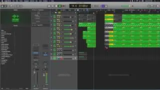 How to Arrange A Beat in Logic Pro X (Live Demonstration)