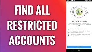 Where To Find All Of Your Restricted Accounts On Instagram
