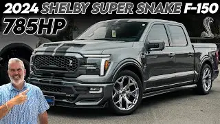 BEST COLOR COMBO?! Carbonized Grey 2024 Shelby Super Snake F-150 785HP