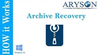 How to Repair RAR/ZIP Files after Archive Corrupt or Damage using Archive Recovery