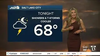 Utahs Weather Authority | Here comes the rain! August 5