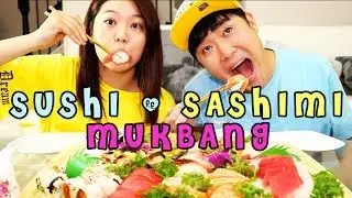 Sushi Mukbang Eating Show 2017 [먹방] / Mukbang Sushi