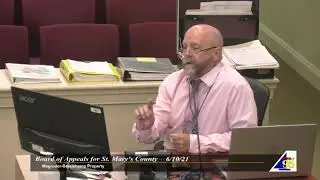 6/10/21 - Board of Appeals for St. Mary's County