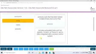 DevNet Associate Module 6 Exam | Application Deployment and Security Content | CISCO DEVNET COURSE