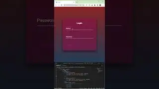 HTML CSS Login Page Template with Animated Label and Submit Button