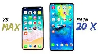 iPhone XS Max vs Huawei Mate 20 X Speed Test!