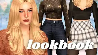 maxis match female cc lookbook with links💞 | sims 4: custom content finds