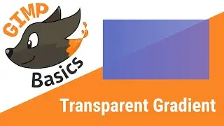 Create Transparent Gradient in GIMP