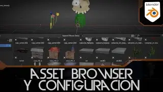 Asset Browser Portable en Blender 3.0 - Tutorial Blender